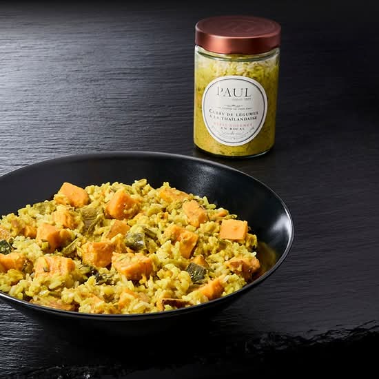 Curry de légumes à la thaïlandaise