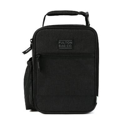 Fulton Bag Co. Upright Lunch Bag, Black