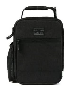 Fulton Bag Co. Upright Lunch Bag, Black