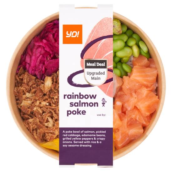 YO! Rainbow Salmon Poke 283g