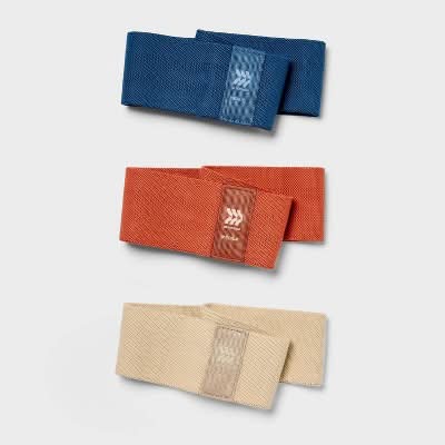 All In Motion Fabric Round Hip Band Set (3 ct)