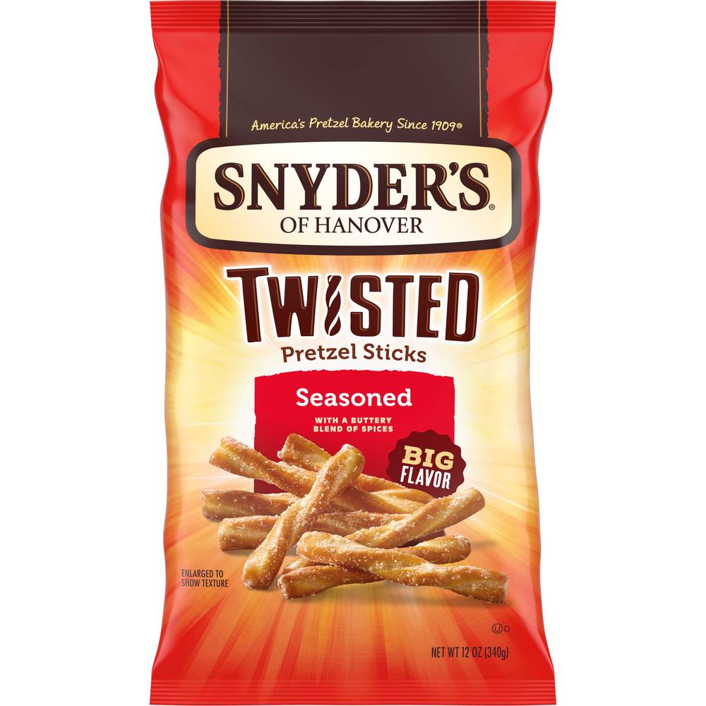 Snyder's of Hanover Seasoned Twisted Pretzel Sticks (12 oz)