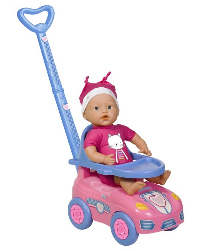 Paris Muñeca Dolly + Correpasillo Rosado único color