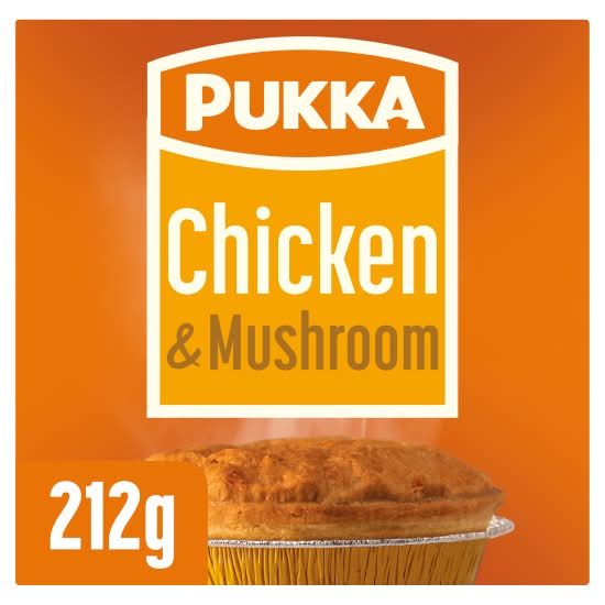 Pukka Chicken-Mushroom, Pie (212g)