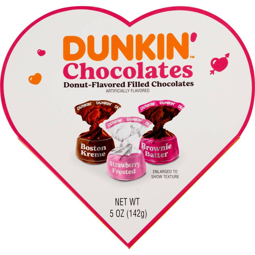 Dunkin Chocolates Heart, 5 Oz