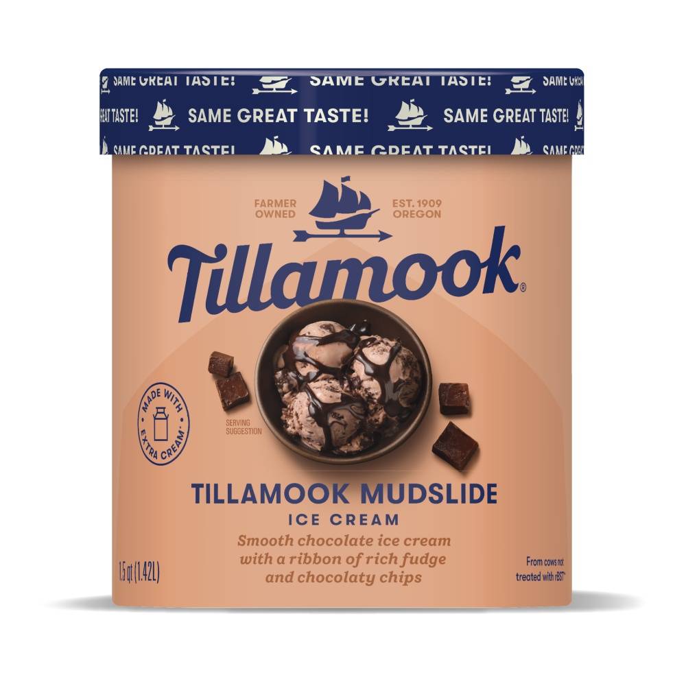 Tillamook Mudslide Ice Cream, Chocolate (1.5 qt)