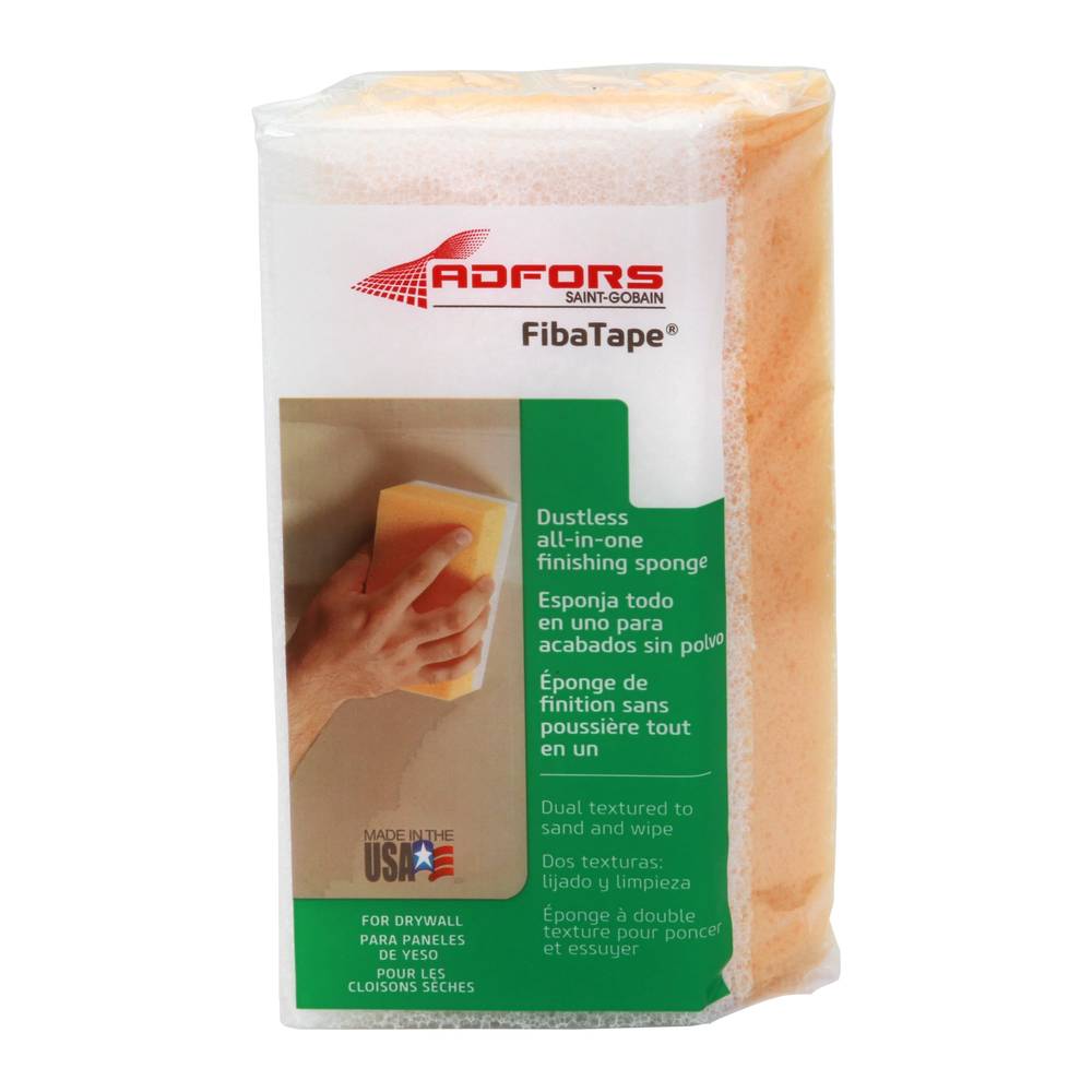 Saint-Gobain ADFORS Drywall Sponge Grit Sanding Sponge 1.63-in x 4.5-in | FDW8618-U