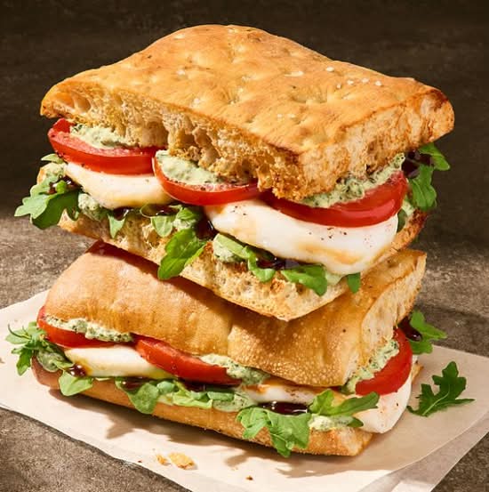 NEW Toasted Caprese Focaccia