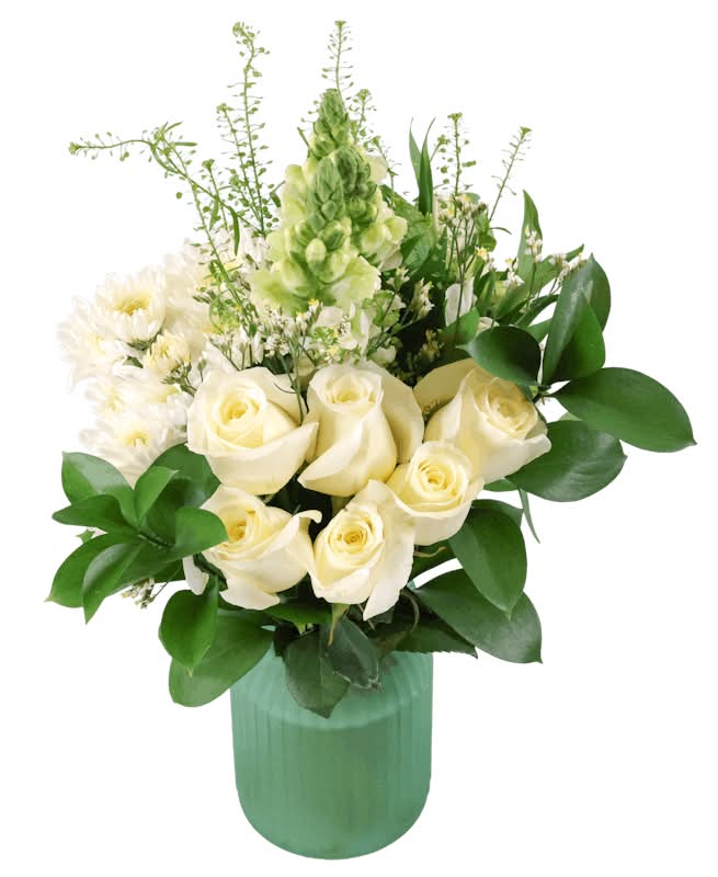 Farm to Table Arrangement - White