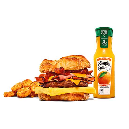 Fully Loaded Croissan'wich Meals