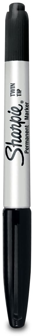 Sharpie · Marcador permanente doble punta, negro