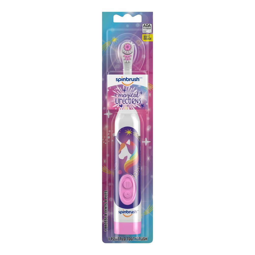 Spinbrush Magical Unicorns Kids Electric Battery Toothbrush