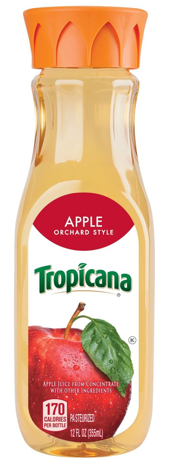 Tropicana Orchard Style Apple Juice 12oz