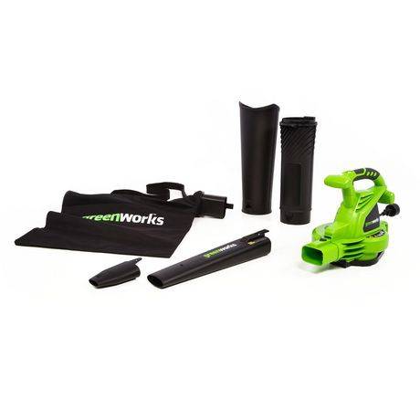 Green works greenworks 12a blower/vacuum - greenworks 12a blower/vacuum