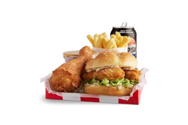 Double Tender™ Burger Box
