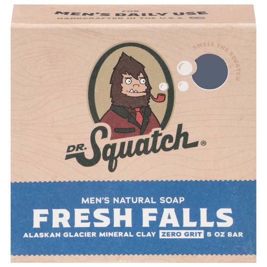 Dr. Squatch Fresh Falls Men's Natural Soap