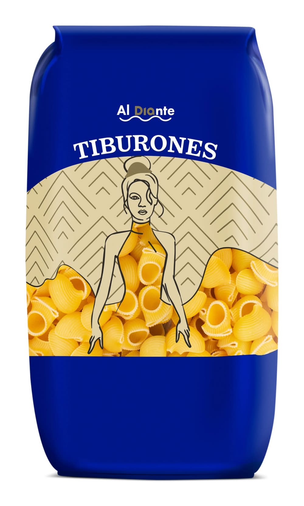 Pasta De Tiburones Al Diante Dia Bolsa 500 G