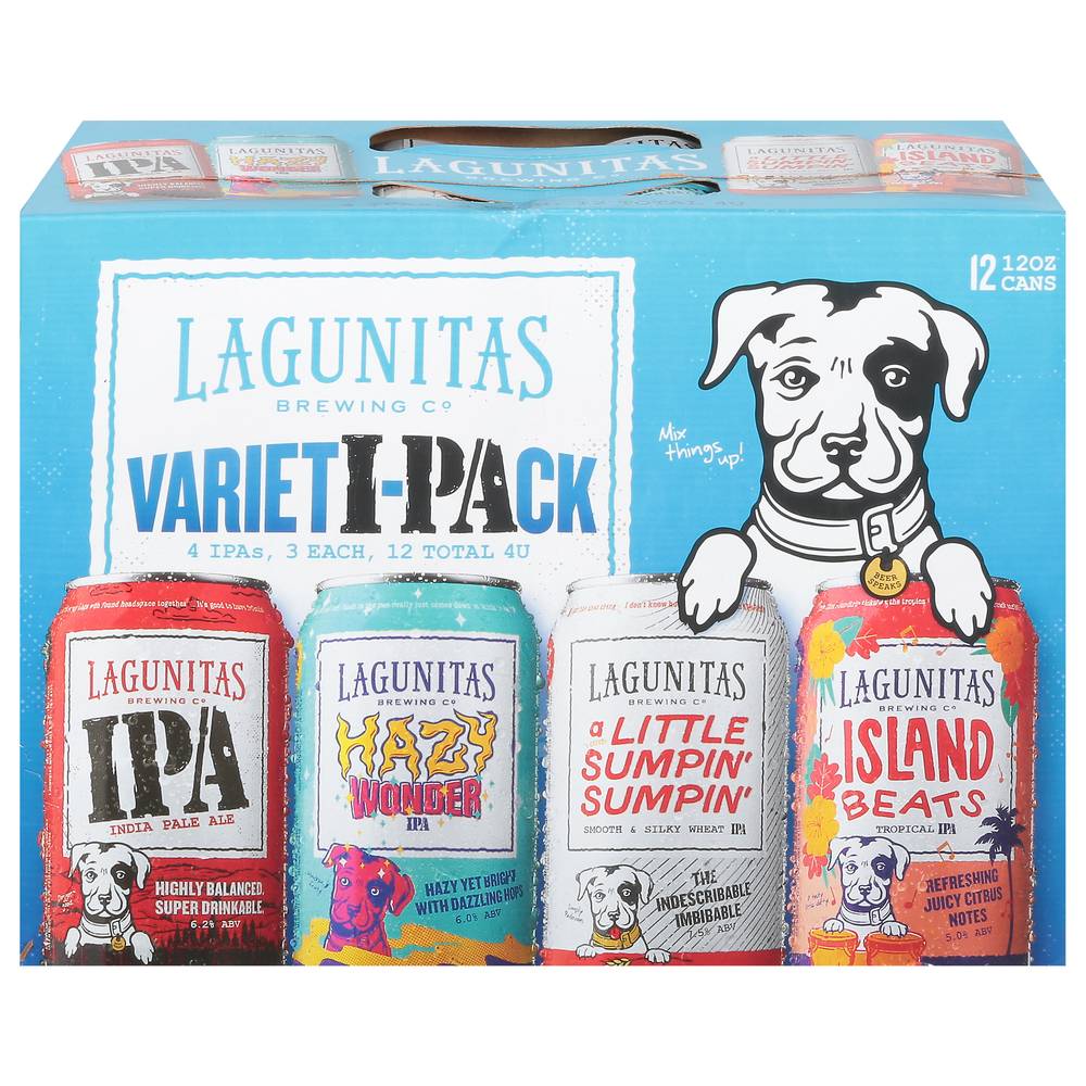 Lagunitas Varieti-Pack (12 x 12 fl oz)