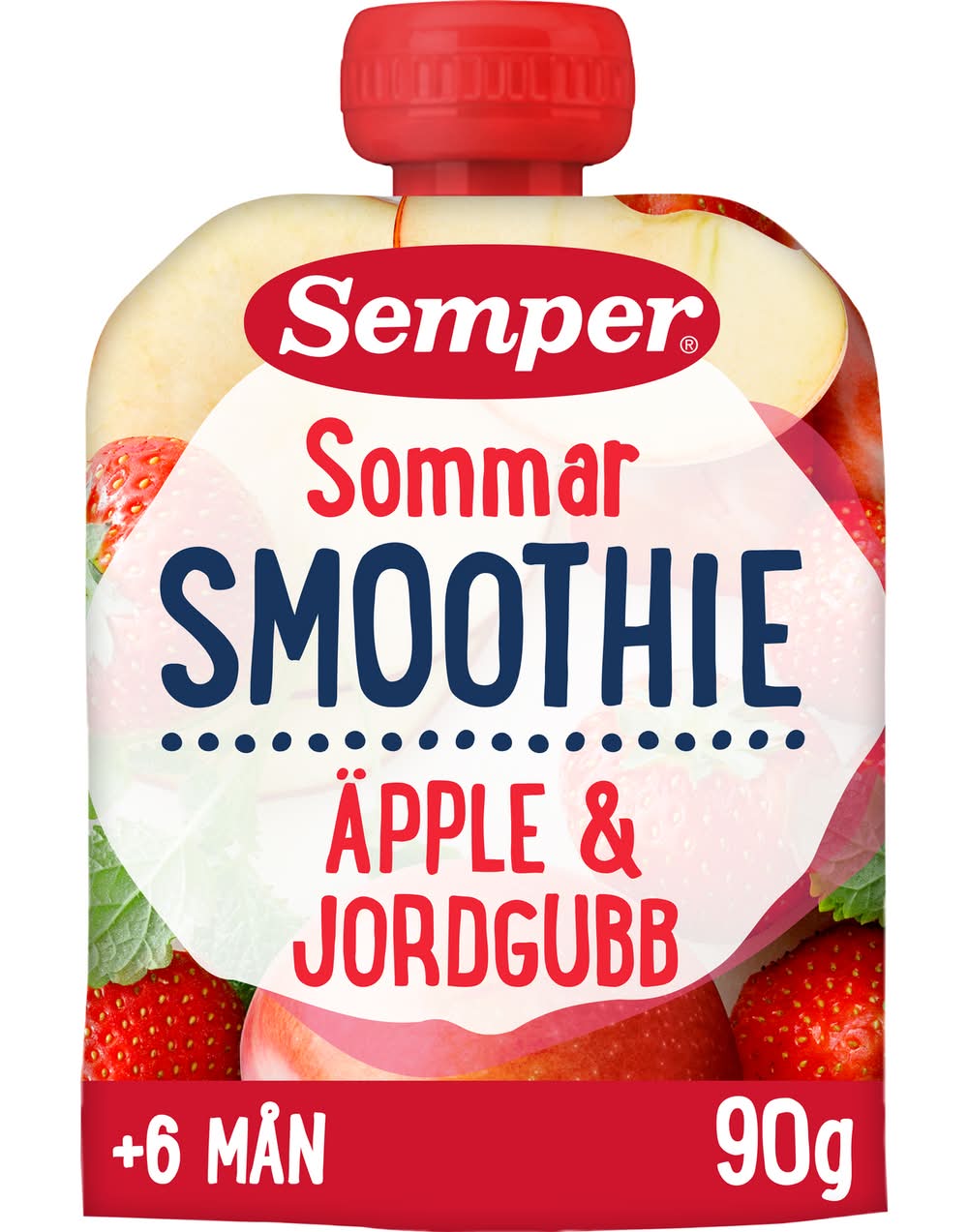 SEMPER POUCH SMOOTHIE SOMMAR 6M 90G