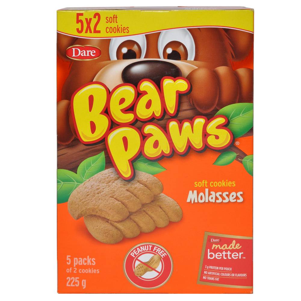 Biscuits à la mélasse pattes d'ours