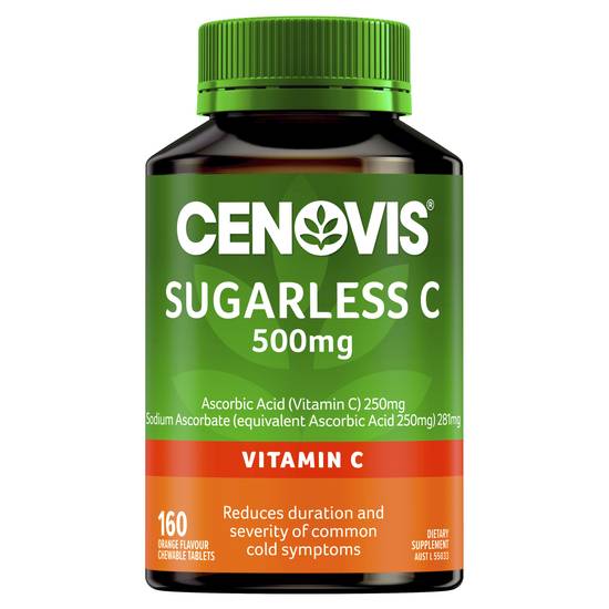 Cenovis Sugarless Vitamin C 500mg Tablets For Immunity 160 pack