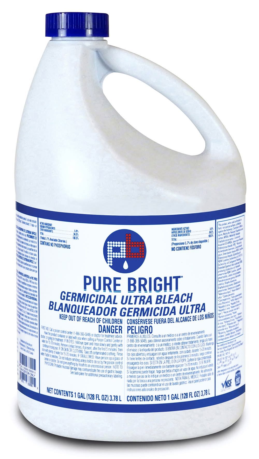 Pure Bright Germicidal Ultra Bleach (6 x 128 fl oz)