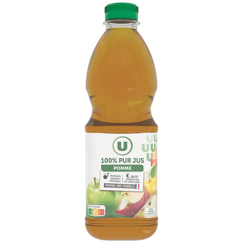 Les Produits U - Pr jus de pomme (1,5L)