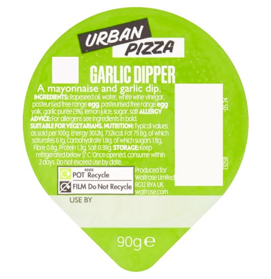 Waitrose & Partners Urban Pizza Garlic Dipper (90g)