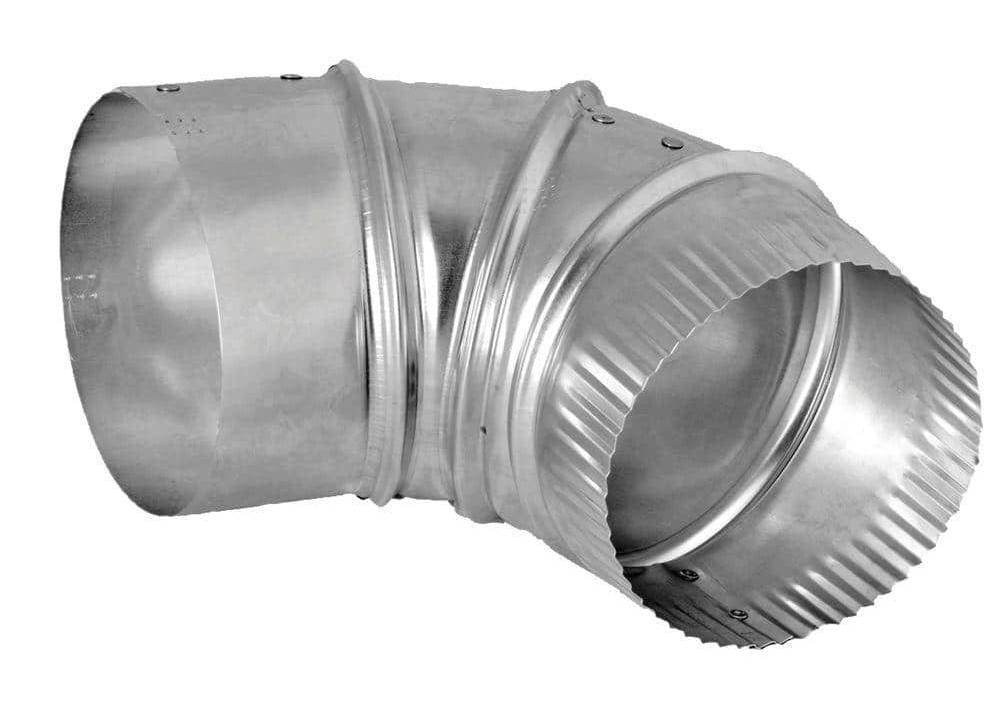 Everbilt 4 In. Aluminum 90-Degree Elbow