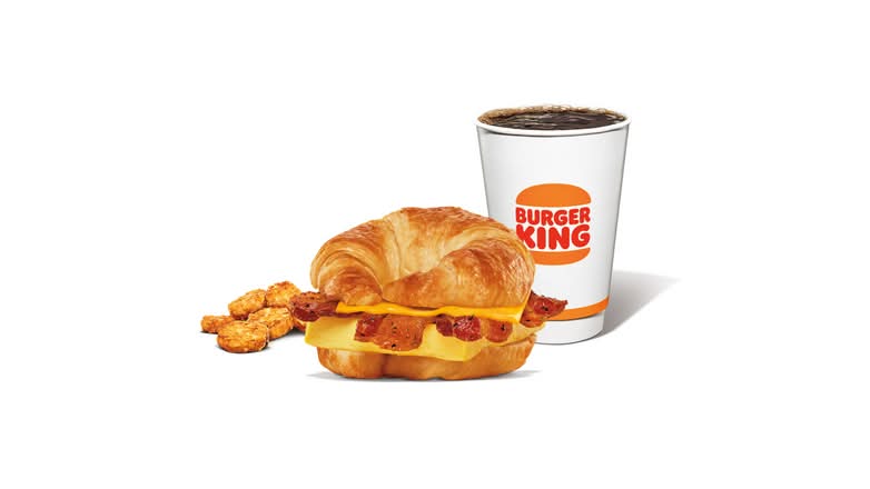 Double Candied Maple Bacon, Egg, & Cheese Croissan'wich® Meals