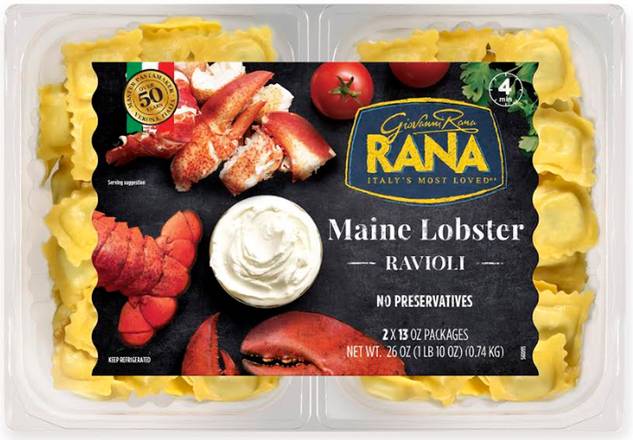 Rana Maine Lobster Ravioli (2 x 13 oz)