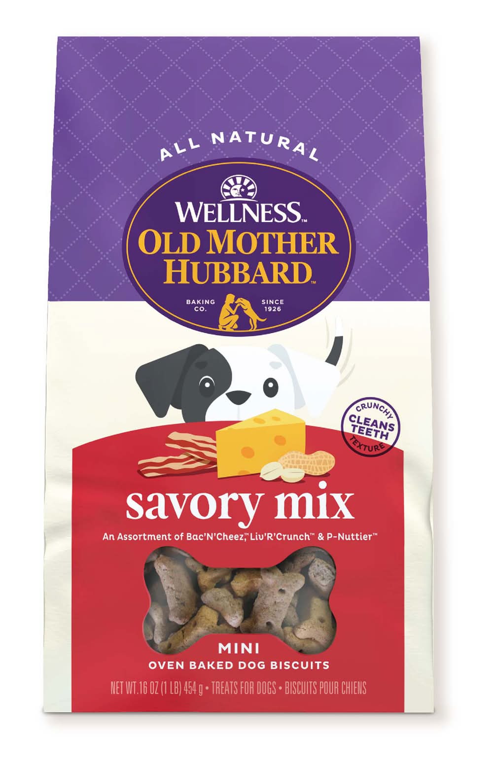 Old Mother Hubbard Savory Mix Mini Oven Baked Dog Treats (16 oz)