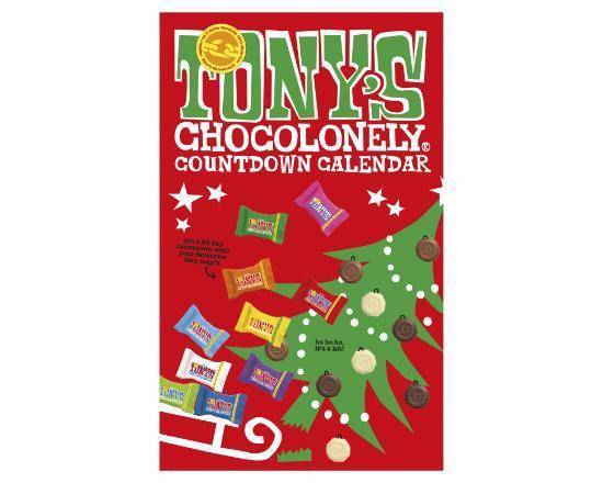 Tonys Chocolonely Countdown Calendar 225g