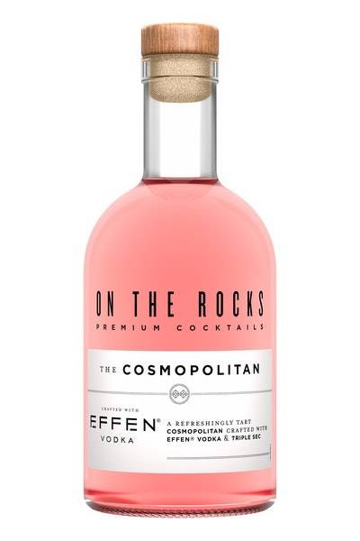 On the Rocks Effen Vodka the Cosmopolitan Cocktail (375 ml)