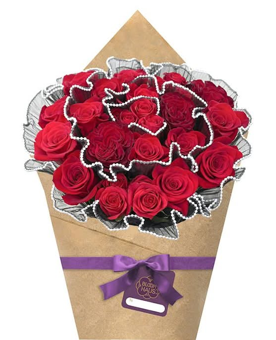 Velvet Desire Rose Bouquet