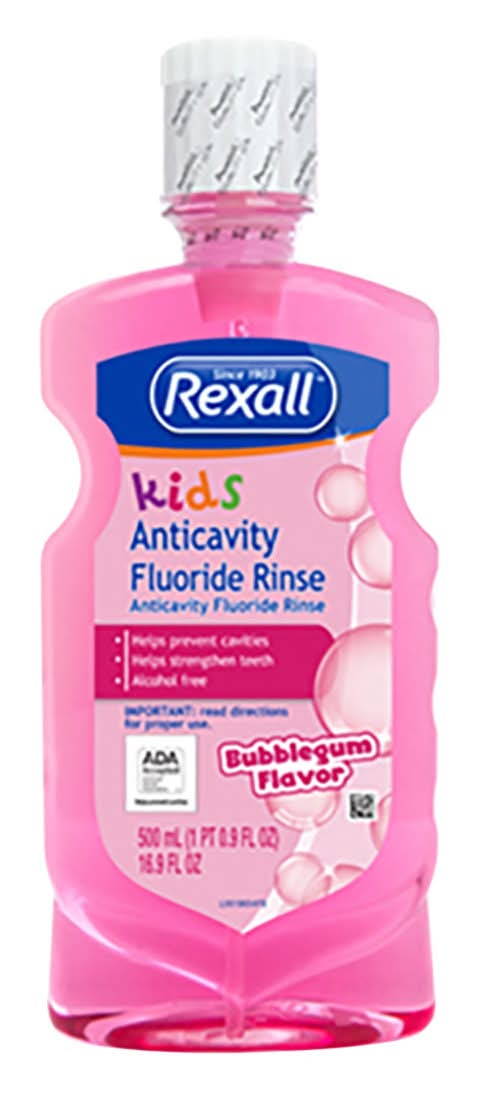 Rexall Kids Anticavity Fluoride Rinse 16.9 Fl Oz