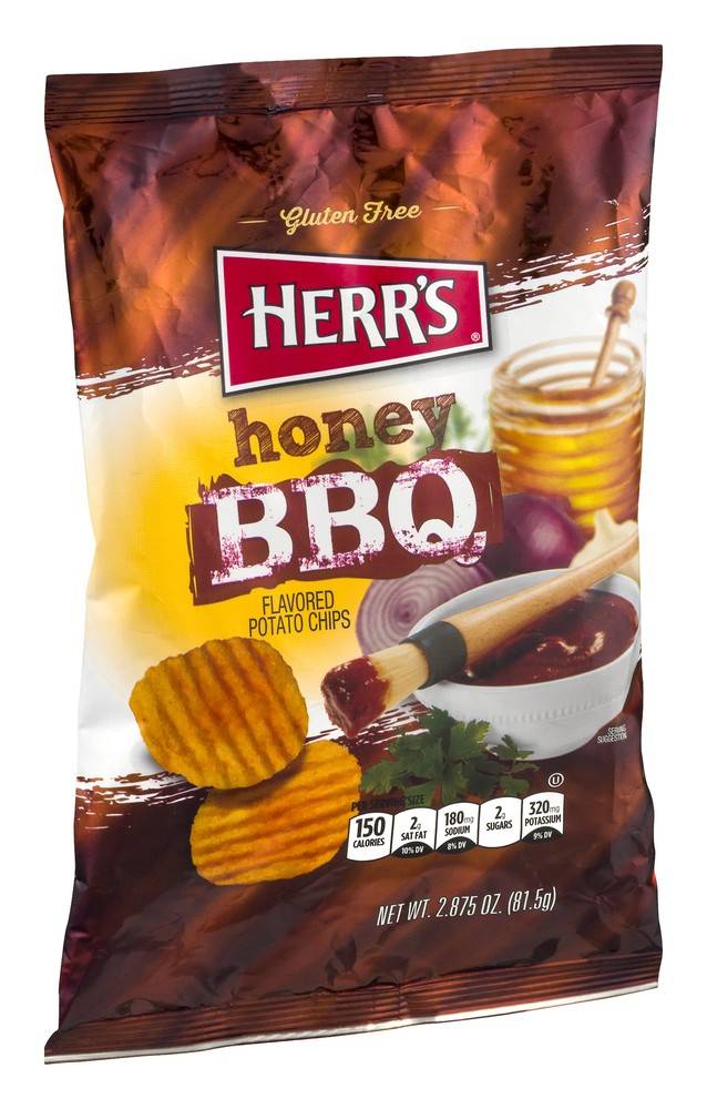 Herr's Honey Bbq Potato Chips (2.9 oz)