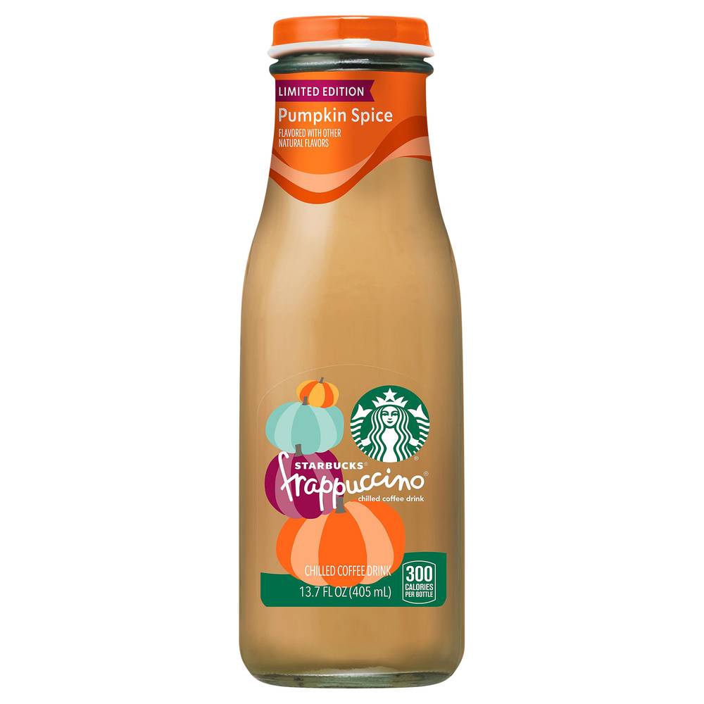 Starbucks Frappuccino Chilled Coffee Drink (13.7 fl oz) (pumpkin spice)