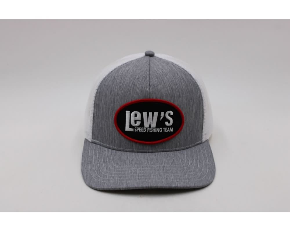 Lew's Speed Fishing Adjustable Cap, Light Grey 01, One Size