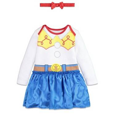 Disney Pixar Toy Story Jessie Halloween Infant Baby Girls Cosplay Dress and Headband 12 Months