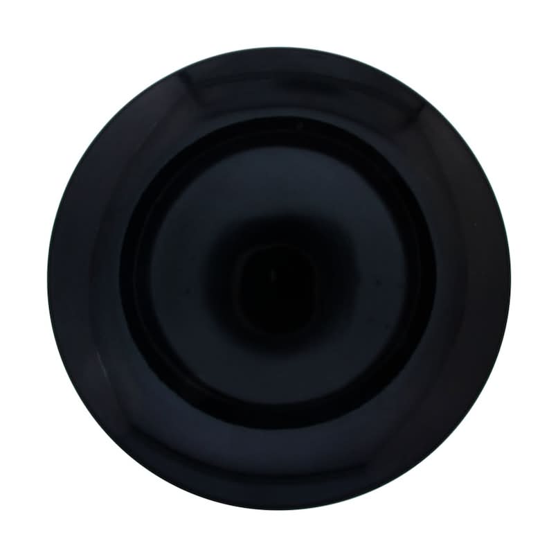 Royal Norfolk Stoneware Dinner Plates, 10.5 in, Black