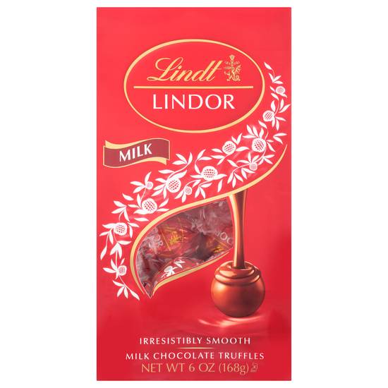 Lindt Lindor Milk Chocolate Truffles (6 oz)