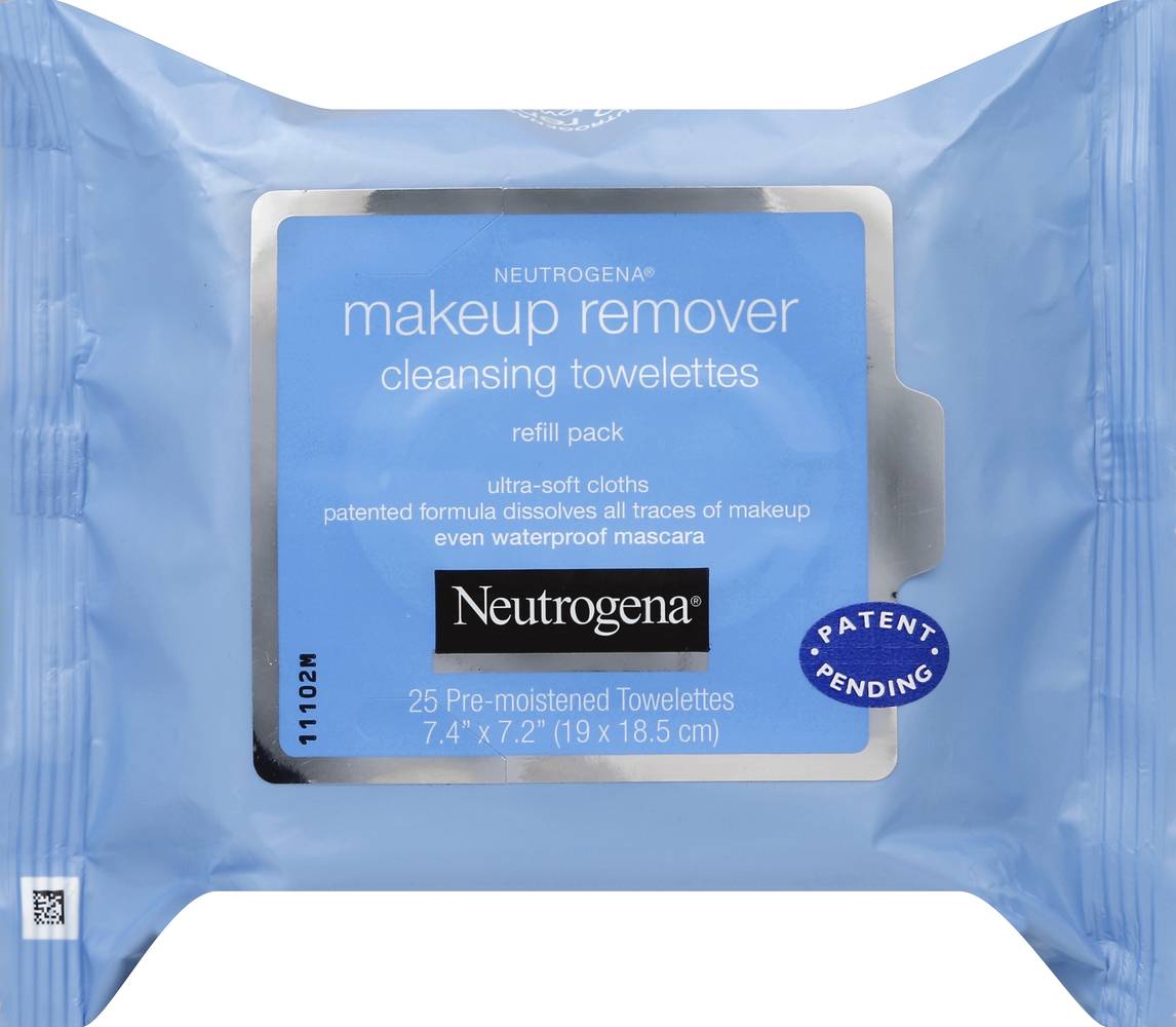 Neutrogena Makeup Remover Ultra-Soft Cleansing Towelettes (8.8 oz, 25 ct)