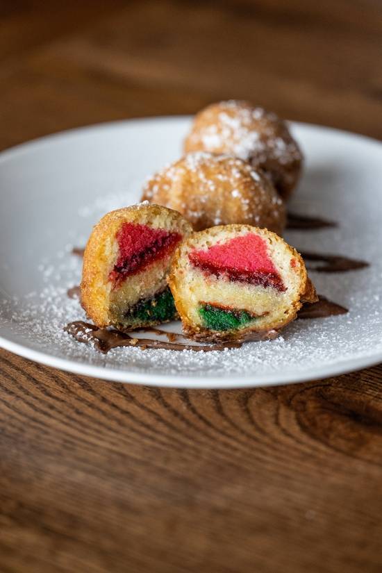 Fried Rainbow Cookie