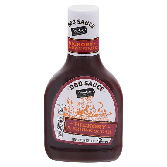 Signature Select Hickory & Brown Sugar Barbecue Sauce (18 oz)