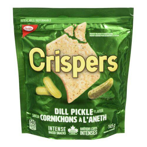 Crispers Dill Pickle Crackers (145 g)