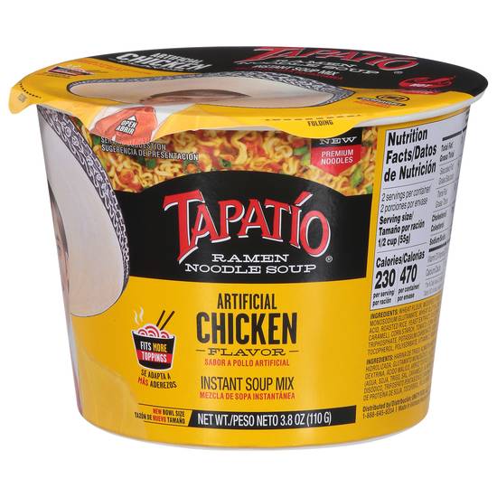 Tapatio Ramen Noodle Soup (chicken)