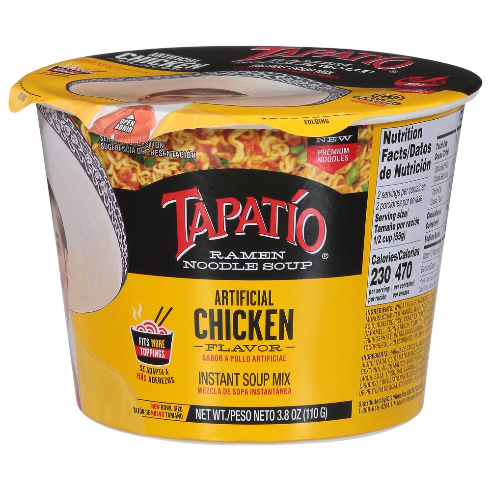 Tapatio Ramen Noodle Soup, Chicken (3.8 oz)