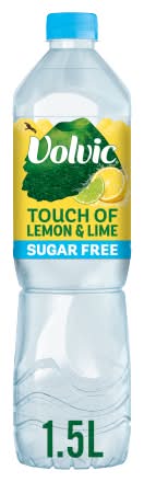 Volvic Lemon & Lime, Sugar Free Touch Of Natural Water (1.5L)