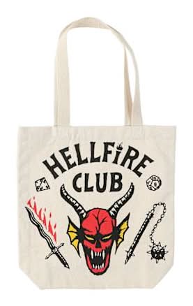 Licensed Canvas Tote Bag Stranger Things